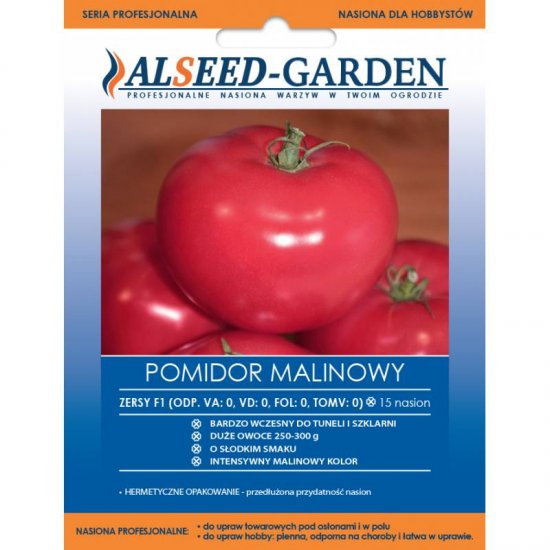 Pomidor malinowy Zersy 15n F1 NASIONA HOLENDERSKIE - Kliknij na obrazek aby go zamknąć