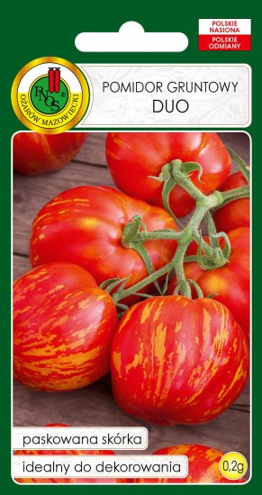 Pomidor Duo gruntowy paskowany nasiona 0,2g PNOS - Kliknij na obrazek aby go zamknąć