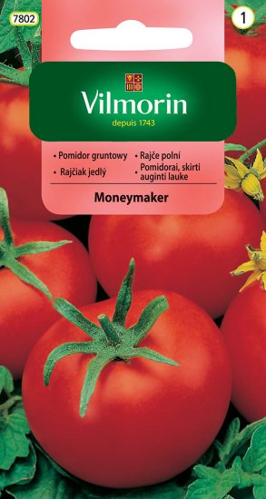 Pomidor Moneymaker gruntowy i pod osłony nasiona 0,5g VILMORIN - Kliknij na obrazek aby go zamknąć