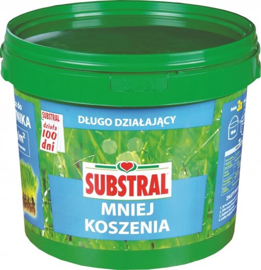 Nawóz SUBSTRAL 100dni do Trawy MNIEJ KOSZENIA 5kg - Kliknij na obrazek aby go zamknąć