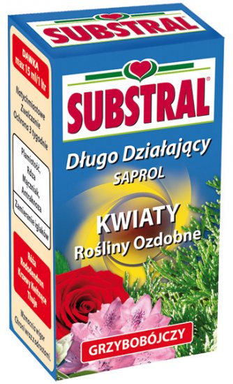 Substral Saprol 25ml Długo Działa GRZYBOBÓJCZY na kwiaty rośliny ozdobne - Kliknij na obrazek aby go zamknąć