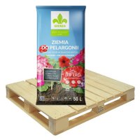 KRONEN 51 x Ziemia 50L do pelargonii surfinii kwiaty podłoże paleta