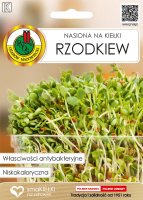 Nasiona na kiełki Rzodkiew PNOS 20g