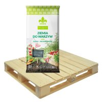 KRONEN 51 x Ziemia 50L BIO do warzyw i ziół podłoże paleta