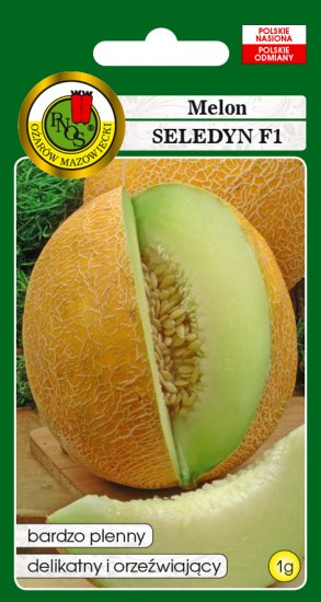Melon Seledyn F1 bardzo plenny nasiona 1g PNOS - Kliknij na obrazek aby go zamknąć