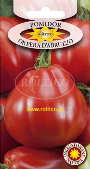Pomidor Or Pera D’Abruzzo nasiona zaprawiane 0,5g ROLTICO - Kliknij na obrazek aby go zamknąć