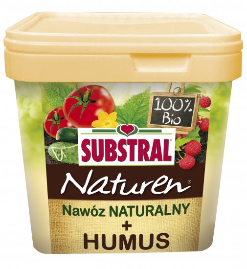 SUBSTRAL Nawóz Ekologiczny Naturalny 100% BIO NATUREN Humus 2w1 11kg - Kliknij na obrazek aby go zamknąć