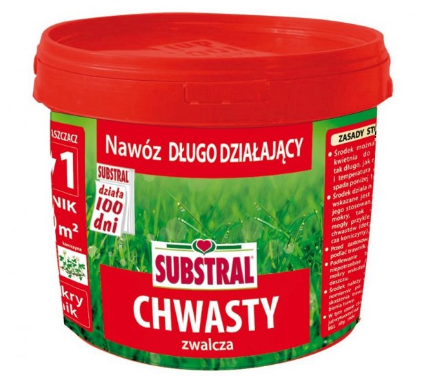 Nawóz SUBSTRAL 100dni do Trawy ZWALCZA CHWASTY 5kg - Kliknij na obrazek aby go zamknąć