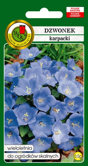 Dzwonek Karpacki niebieski nasiona 0,5g PNOS - Kliknij na obrazek aby go zamknąć