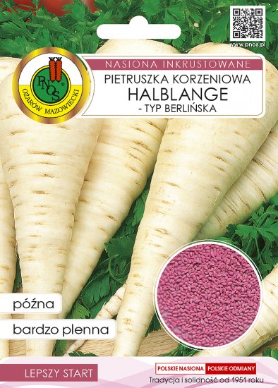 Pietruszka Berlińska Halblange zaprawiana nasiona 5g PNOS - Kliknij na obrazek aby go zamknąć
