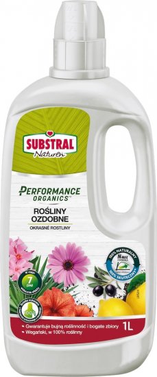 Substral Performance Organics nawóz w płynie Rośliny Ozdobne 1L - Kliknij na obrazek aby go zamknąć