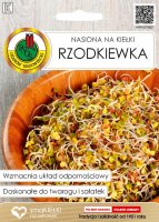 Nasiona na kiełki Rzodkiewka PNOS 100g