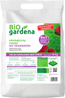 BiOgardena Nawóz do Trawy Trawnikach 100% BIO na 100dni 10kg