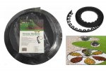 Obrzeże GARDENER 4cm czarne 10m + 20 kotew