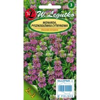 Monarda, Pysznogłówka Cytrynowa nasiona 0,1g LEGUTKO e-rosa_pl