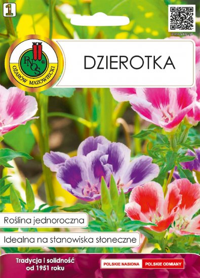 Dzierotka mieszanka nasiona 1g PNOS Ożarów - Kliknij na obrazek aby go zamknąć