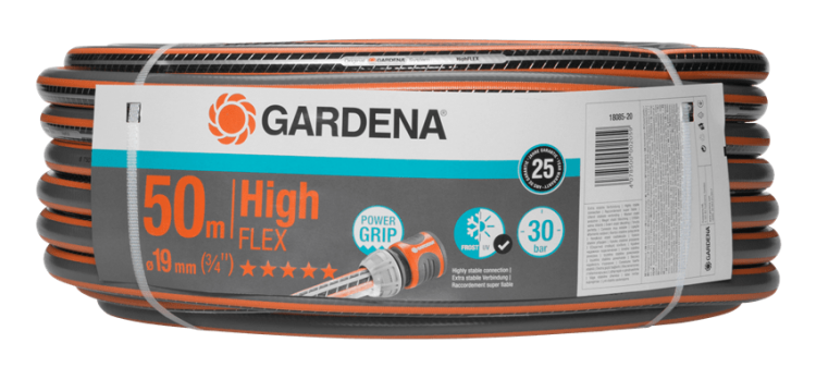 Wąż ogrodowy Comfort HighFlex 19mm 3/4" 50m GARDENA 1085 - Kliknij na obrazek aby go zamknąć