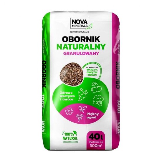 Obornik granulowany VILA NOVA Naturalny 40L 25kg - Kliknij na obrazek aby go zamknąć