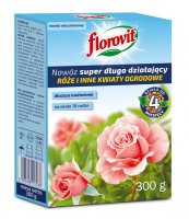 Florovit 300g Róże nawóz super długodziałający 6 miesięcy Róża do Róż