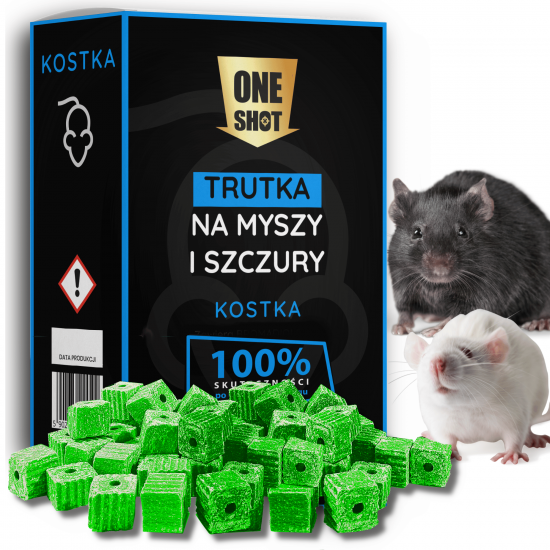 Trutka na myszy szczury Kostka 150g - Kliknij na obrazek aby go zamknąć