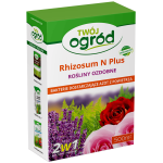 Nawóz Rhizosum N Plus Twój Ogród 2w1 Rośliny Ozdobne 2w1 1kg +2,5g Wapniak