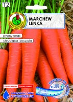 Marchew Lenka nasiona na taśmie + hydrożel PNOS 6m