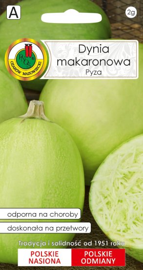Dynia Makaronowa Pyza zielona nasiona 3g PNOS - Kliknij na obrazek aby go zamknąć