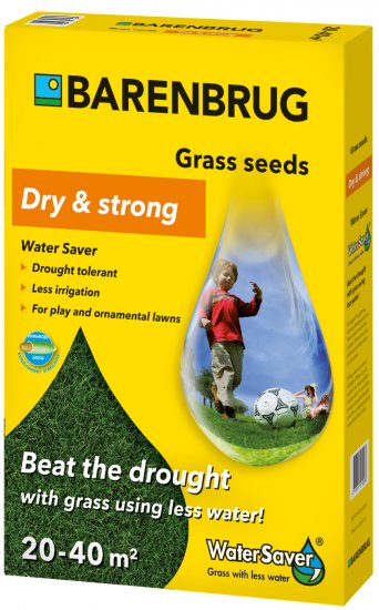 Trawa BARENBRUG Dry & Strong WATER SAVER odporna na suche tereny 1kg 50m2 - Kliknij na obrazek aby go zamknąć