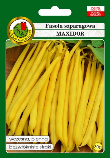 Fasola Maxidor żółta karłowa wczesna nasiona 30g PNOS - Kliknij na obrazek aby go zamknąć