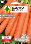 Marchew Nantes 3 nasiona na taśmie PNOS 6m