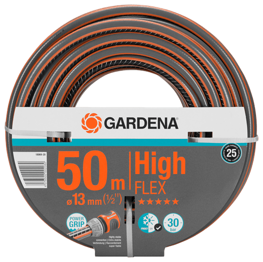Wąż ogrodowy Comfort HighFlex 13 mm 1/2" 50m GARDENA 18069 - Kliknij na obrazek aby go zamknąć