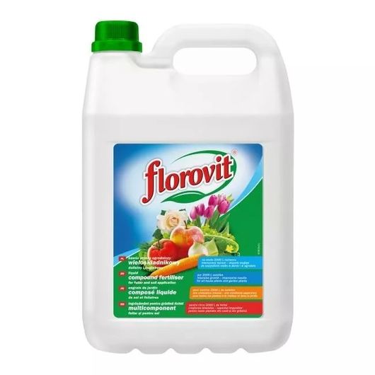 Florovit 5L nawóz uniwersalny ogrodniczy Florowit - Kliknij na obrazek aby go zamknąć