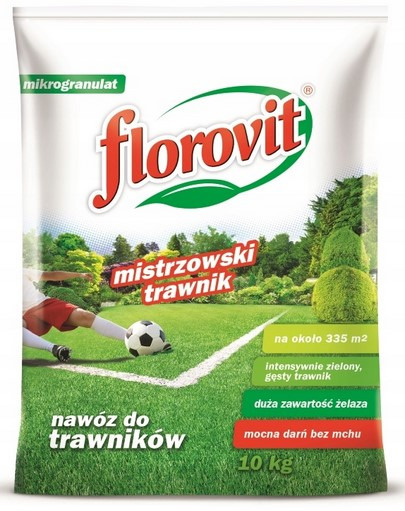 Florovit Mistrzowski Trawnik 10kg nawóz do trawnika trawy trawników - Kliknij na obrazek aby go zamknąć