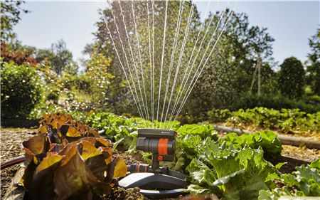 Zraszacz GARDENA wachadłowy AquaZoom Compact 9-216m2 5 lat GWARANCJI 18708