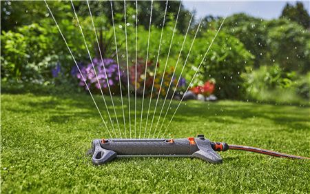 GARDENA Zraszacz wahadłowy AquaZoom S 9-150m2 10x15m 5 lat GWARANCJI 18710