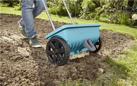 GARDENA 432 Siewnik uniwersalny L rozsiewacz do nawozów trawy soli