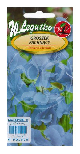 Groszek pachnący niebieski nasiona 3g LEGUTKO - Kliknij na obrazek aby go zamknąć