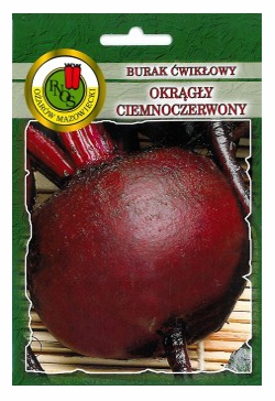 Burak Ciemnoczerwony Okrągły nasiona 500g PNOS - Kliknij na obrazek aby go zamknąć