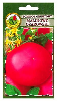 Pomidor Malinowy Ożarowski grutntowy kształtny nasiona 1g PNOS - Kliknij na obrazek aby go zamknąć