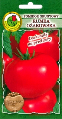 Pomidor Rumba Ożarowska gruntowy wczesny karłowy odporny nasiona 10g PNOS - Kliknij na obrazek aby go zamknąć
