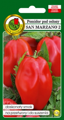 Pomidor San Marzano 2 szklarniowy do szklarni i tunelu nasiona 0,2g PNOS - Kliknij na obrazek aby go zamknąć