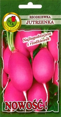 Rzodkiewka Jutrzenka różowa podłużna nasiona 10g PNOS - Kliknij na obrazek aby go zamknąć