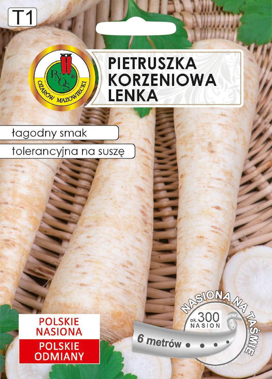 Pietruszka Lenka nasiona na taśmie PNOS 6m - Kliknij na obrazek aby go zamknąć