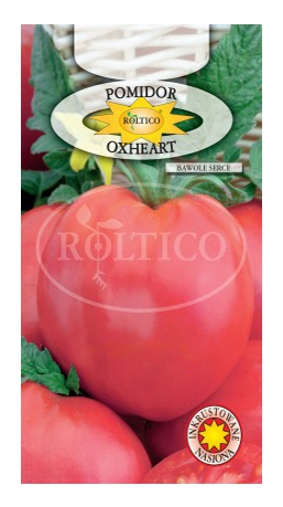 Pomidor Bawole Serce Oxheart malinowy nasiona zaprawiane 0,2g ROLTICO - Kliknij na obrazek aby go zamknąć