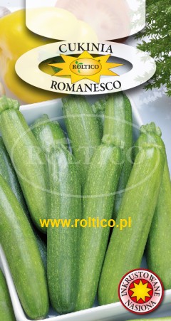 Cukinia Romanesco wczesna nasiona inkrustowane zaprawiane 2g ROLTICO - Kliknij na obrazek aby go zamknąć