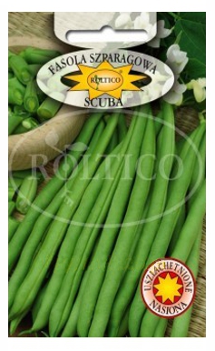 Fasola Scuba szparagowa zielona nasiona inkrustowane zaprawiane 40g ROLTICO - Kliknij na obrazek aby go zamknąć