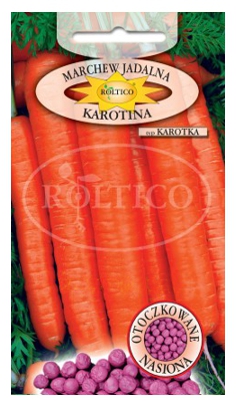 Marchew Karotina nasiona otoczkowane 400n ROLTICO - Kliknij na obrazek aby go zamknąć