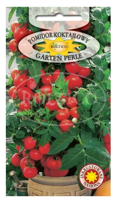Pomidor Garten Perle koktajlowy nasiona zaprawiane 0,5g ROLTICO - Kliknij na obrazek aby go zamknąć