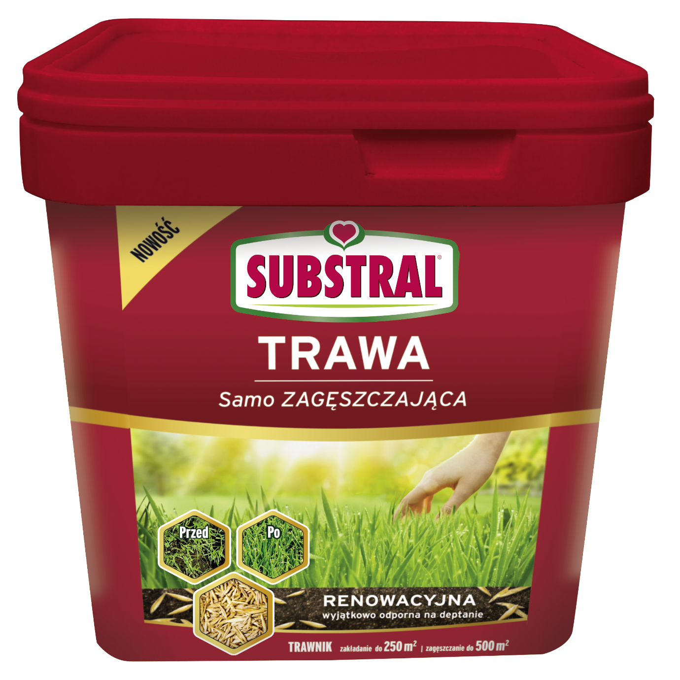 Trawa SUBSTRAL samozagęszczająca RENOWACJA 5kg
