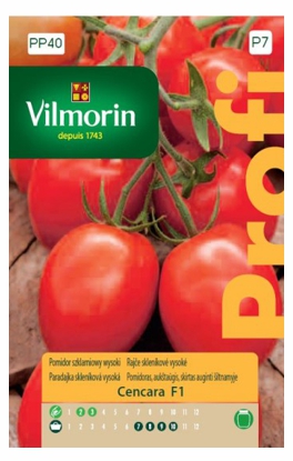 Pomidor Cencara szklarniowy do szklarni i tuneli nasiona F1 0,2g VILMORIN - Kliknij na obrazek aby go zamknąć